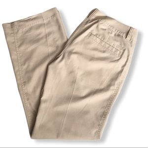 Adidas ClimaLite Athletic Pants Cream Color Size 6